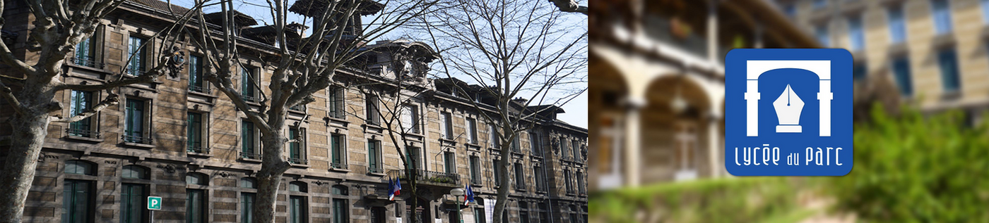 vue du lycée du parc